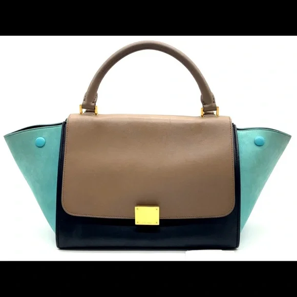 Celine Tricolor Trapeze Bag - Picture 1 of 16